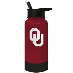 Top 10 😍 Great-American-Products Water Bottles Great American Products 32oz. Oklahoma Sooners Water Bottle 🎉
