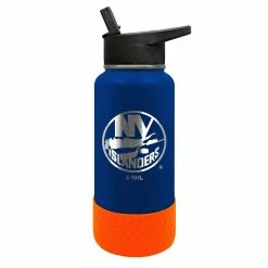 Cheap 😉 Great-American-Products Water Bottles Great American Products 32oz. New York Islanders Water Bottle ⌛