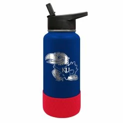 Deals 🛒 Great-American-Products Water Bottles Great American Products 32oz. Kansas Jayhawks Water Bottle ✔️
