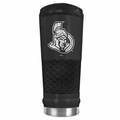 Promo 💯 Great-American-Products Travel Cups NHL Ottawa Senators Powder 🧥 Coated Insulated Steel Tumbler 😍