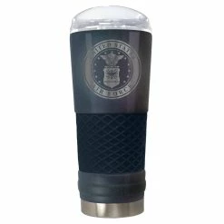 Hot Sale 🛒 Great-American-Products Travel Cups U.S. Air Force Onyx Draft Tumbler 🥰