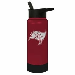 Best Sale 😍 Great-American-Products Water Bottles Great American Products 24oz. Jr. Tampa Bay Buccaneers Bottle 😀