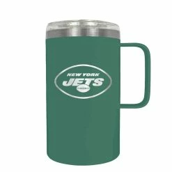 Cheapest 🎁 Great-American-Products Travel Cups Great American Products 18oz. New York Jets Hustle Mug 🌟