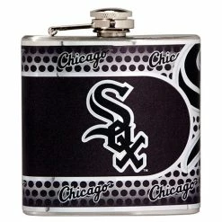 Best reviews of 🎁 Great-American-Products Flasks MLB Chicago White Sox 6oz Stainless Steel Flask 🥰