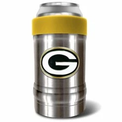Coupon 🎁 Great-American-Products Koozie & Can Holders NFL Green Bay Packers Steel Vacuum Insulated Can Holder ✔️