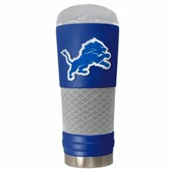 Buy 🎉 Great-American-Products Travel Cups NFL Detroit Lions DRAFT Powder 🧥 Coated Stainless Steel Tumbler 🔔