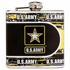 Budget 😀 Great-American-Products Flasks U.S. Army Stainless Steel Hip Flask 😀