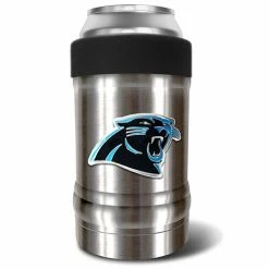 Promo 🤩 Great-American-Products Koozie & Can Holders NFL Carolina Panthers Vacuum Insulated Can Holder ⌛