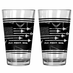 Best deal 🤩 Great-American-Products All Purpose Glasses U.S. Air Force Pint Glass Set 👏