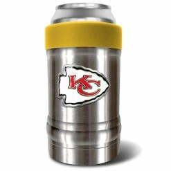 Discount 🎁 Great-American-Products Koozie & Can Holders NFL Kansas City Chiefs Steel Vacuum Insulated Can Holder ⭐